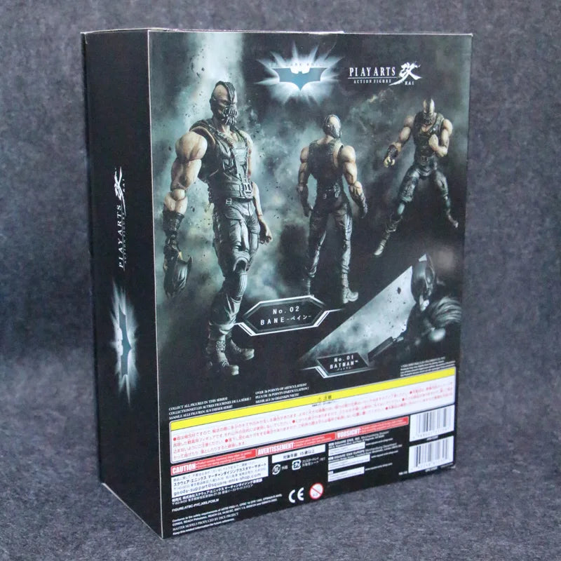 PLAY ARTS 26cm The Dark Knight Bane Action Figure – Batman Movie Collectible Toy Model