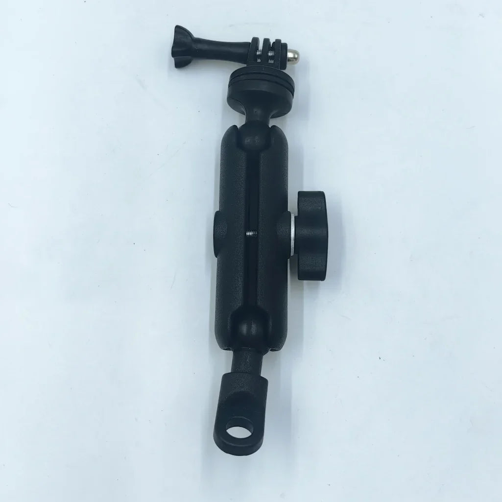 Motorcycle & Bicycle Handlebar Mirror Mount for GoPro 12/11/10/9/8 – Compatible with Insta360 X3/X4 & DJI Action Camera Accessories