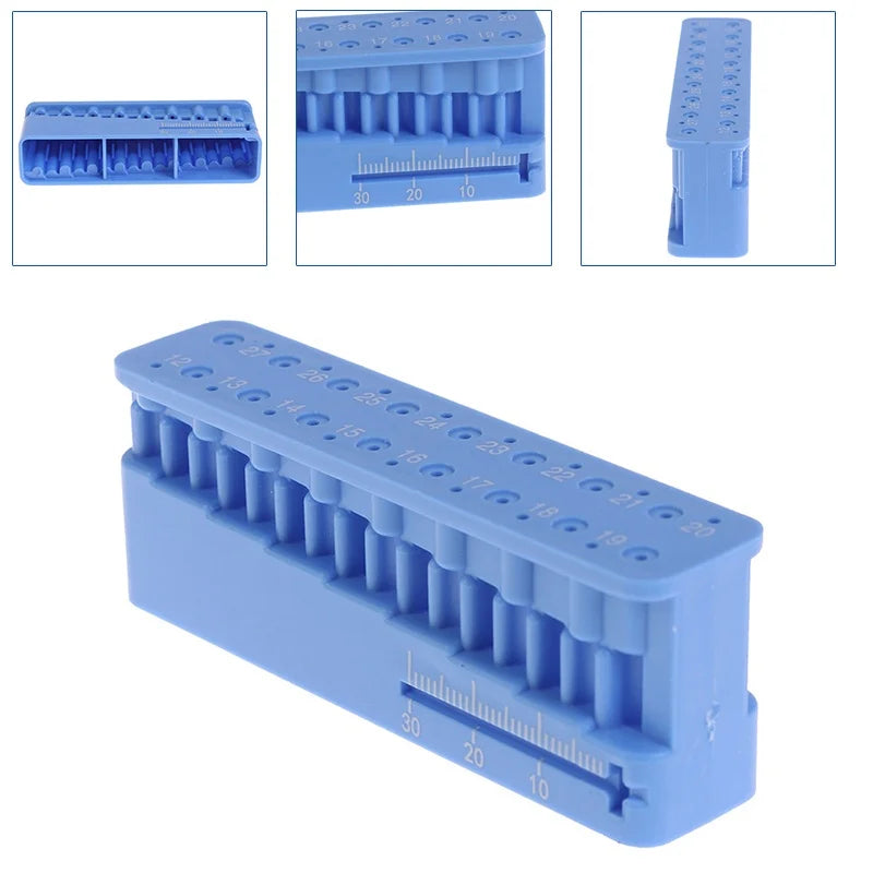 Autoclavable Dental Endo Measuring Block β Endodontic Files Instrument Ruler