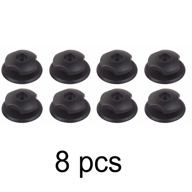 Car Trunk Hooks Organizer | Rear Cargo Mounting Luggage Net Fastener with Screw & Adhesive Tape Kit