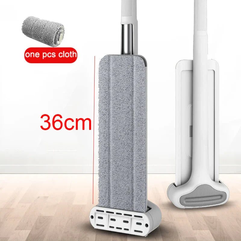 Mmagic 360° Rotation Spin Mop | Flat Mop Cleaner with Bucket for Easy Floor & Home Cleaning | Wash & Dry Mop System