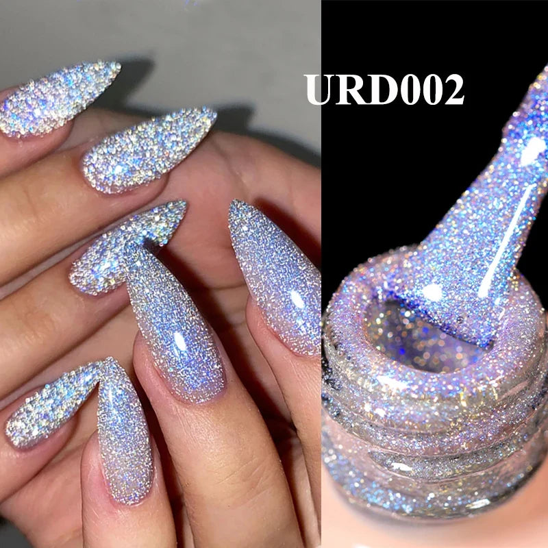 UR SUGAR 15ml Jelly Gel Polish - Milky White Translucent UV Soak Off Nail Art Varnish