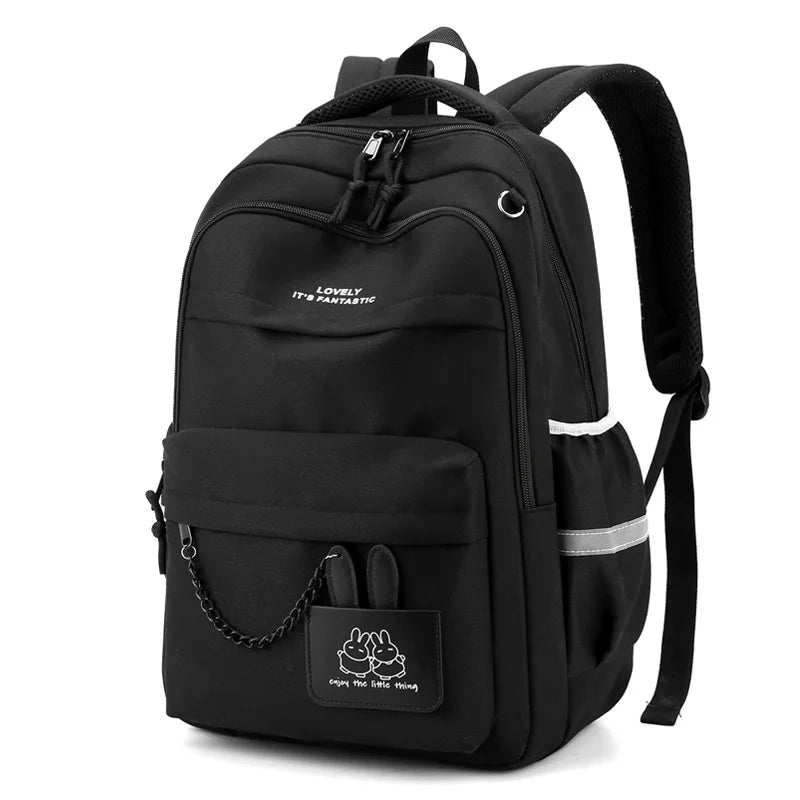 Girls’ School Backpack | Purple & Pink Large Capacity Bookbag for Kids, Primary Students Gift