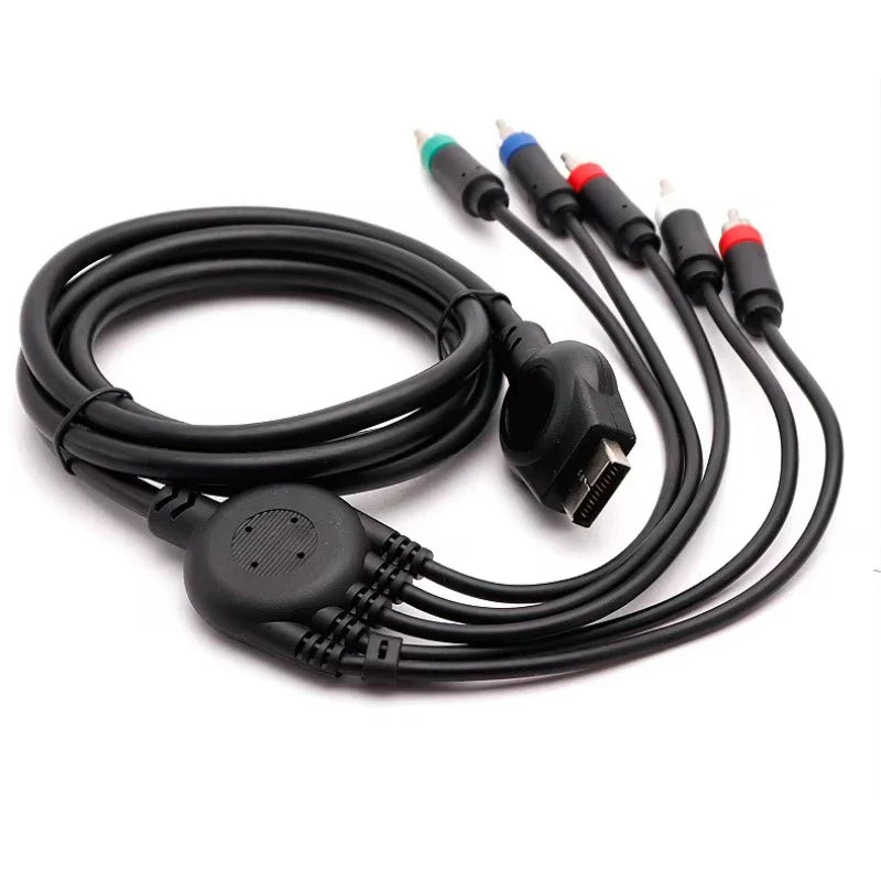 1.8m AV Multi Out Component RCA Audio Video Cable for Sony PlayStation PS2/PS3 HD Gaming Console Connection Cord