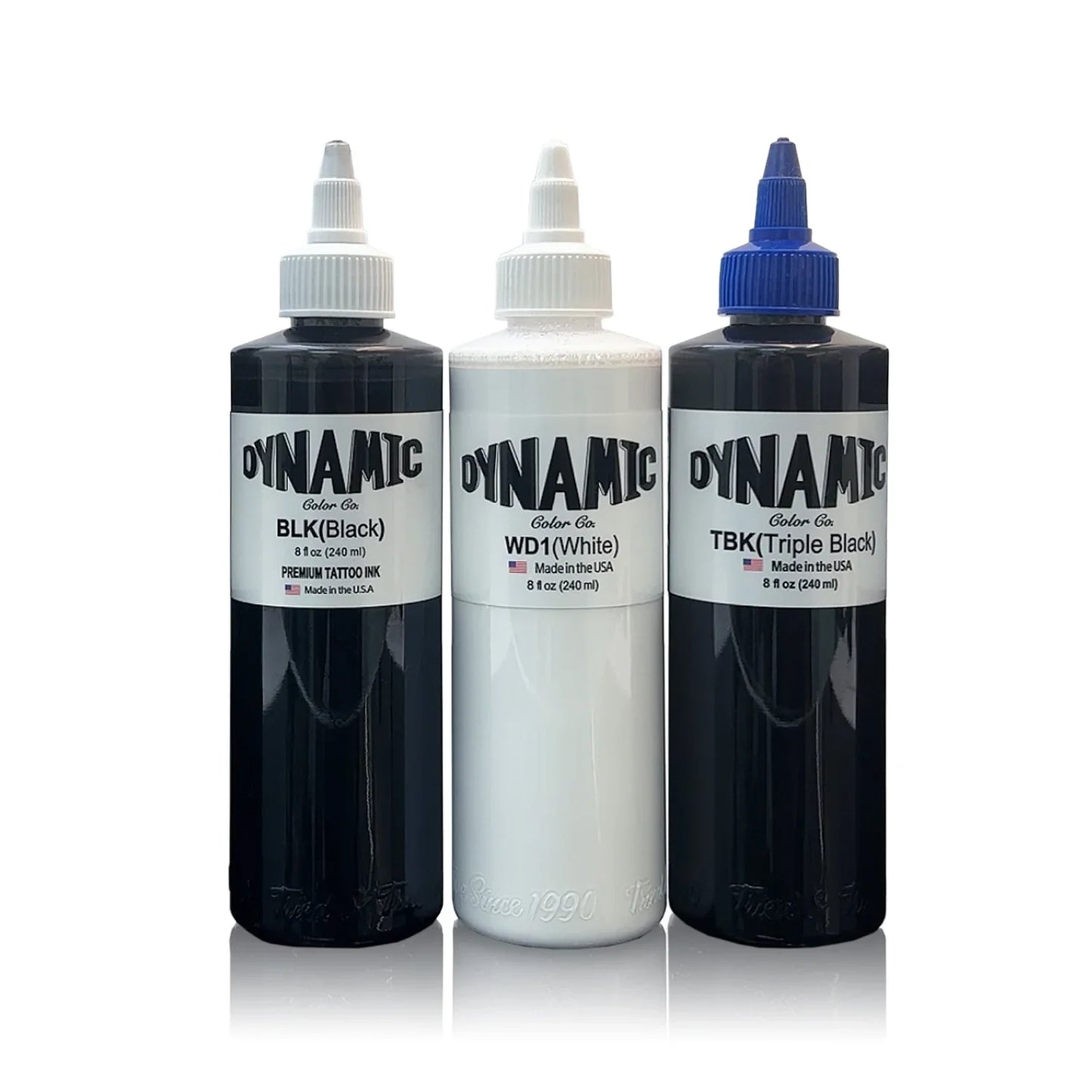 8oz Black Tattoo Ink – Original BLK Dynamic Triple Black Professional Pigment for Body Art. 240ML