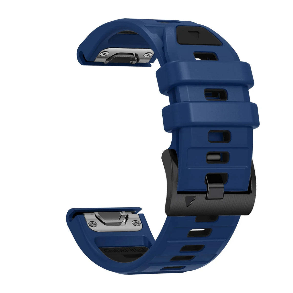 QuickFit Silicone Watch Strap – 22/26mm Band for Garmin Fenix 8/7/6/5, Epix Pro, Instinct 2, Enduro 3