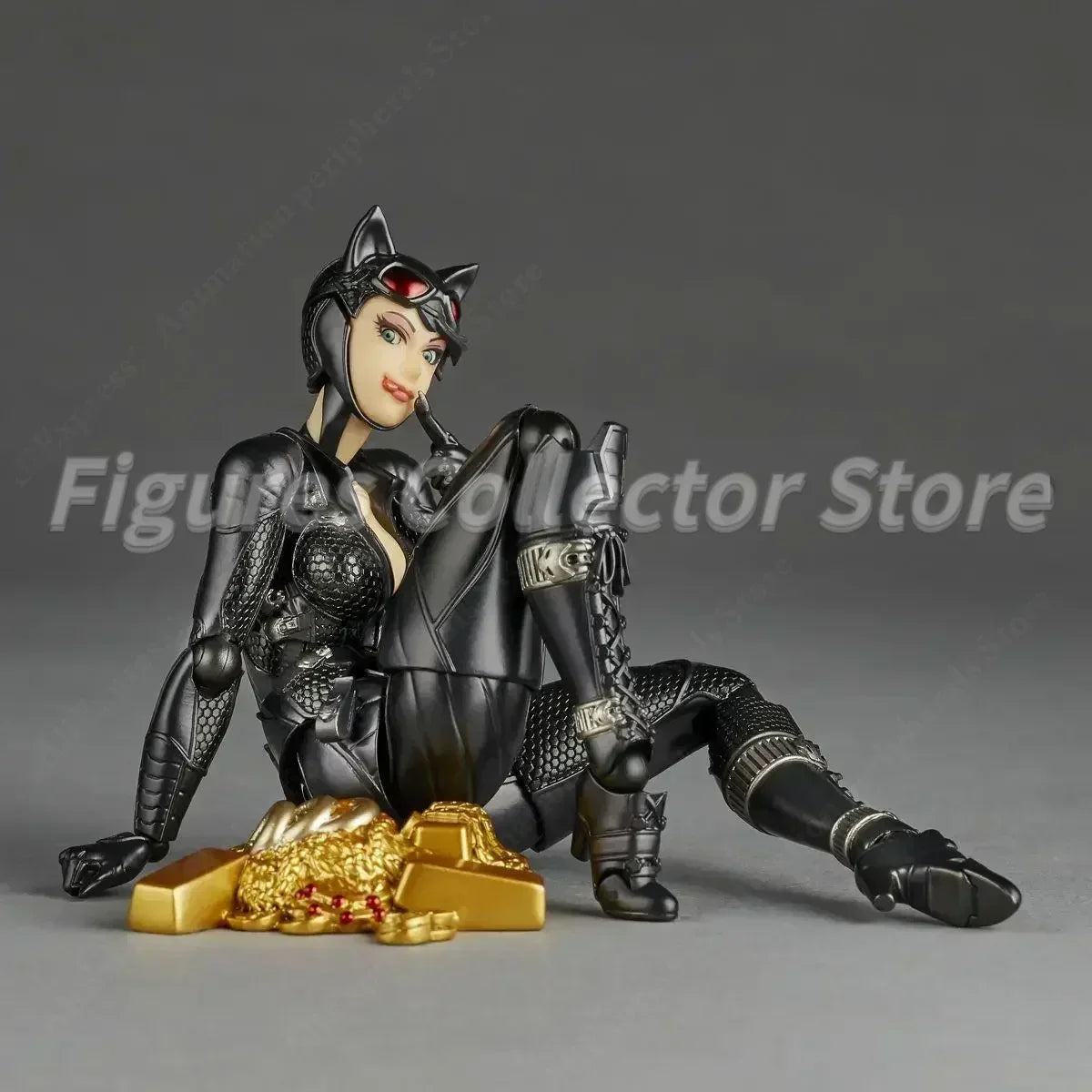KO Kaiyodo Revoltech Yamaguchi Catwoman Action Figure – Collectible Toy Gift