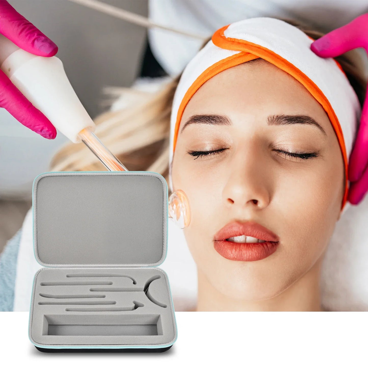 Protective Case for Houzzi, UUPAS, DARSONVAL, TUMAKOU, NewWay & NuDerma Professional Skin Wand