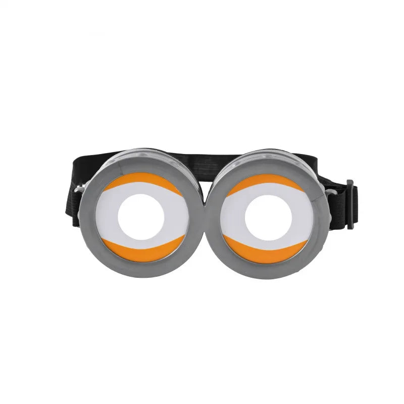 Minions Halloween Cosplay Glasses — Cute Cartoon Party Dress-Up Props for Holiday & Prom