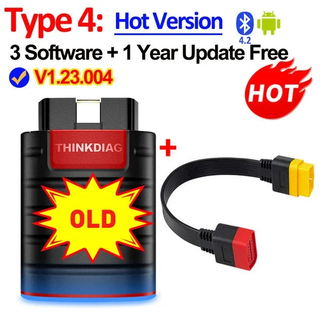THINKCAR Thinkdiag OBD2 Scanner – Full Software Bidirectional Car Diagnostic Tool