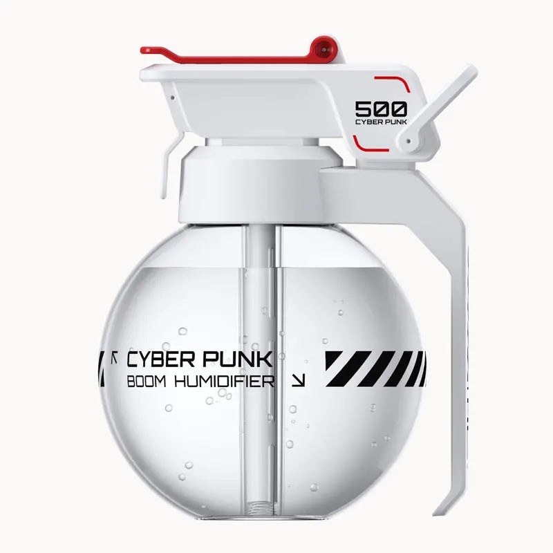 2025 Cyberpunk Grenade Air Humidifier – Essential Oil Aromatherapy Diffuser, Creative Gift for Esports Fans