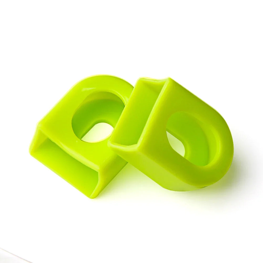 Bicycle Silicone Crank Cover Protector – Pedal Crankset Sleeve, Protective Case for Mountain & Road Bikes, MTB Accessories