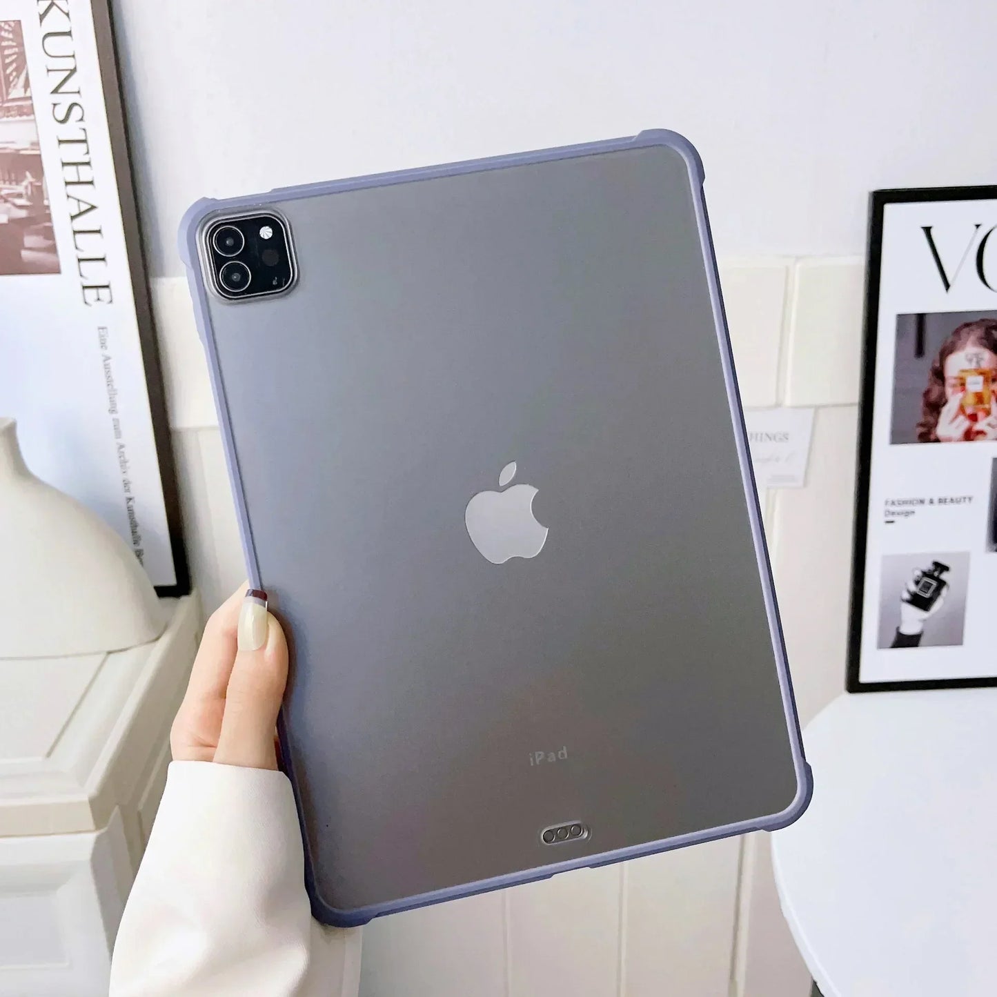 2025 Hard Case for iPad — Back Cover for 11th Gen, Air, Pro, Mini, M Series, A17Pro Tablets