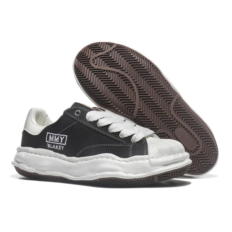 Unisex Casual Platform Sneakers - Soft Comfortable Non-Slip Sports Shoes for Outdoor & Everyday Wear