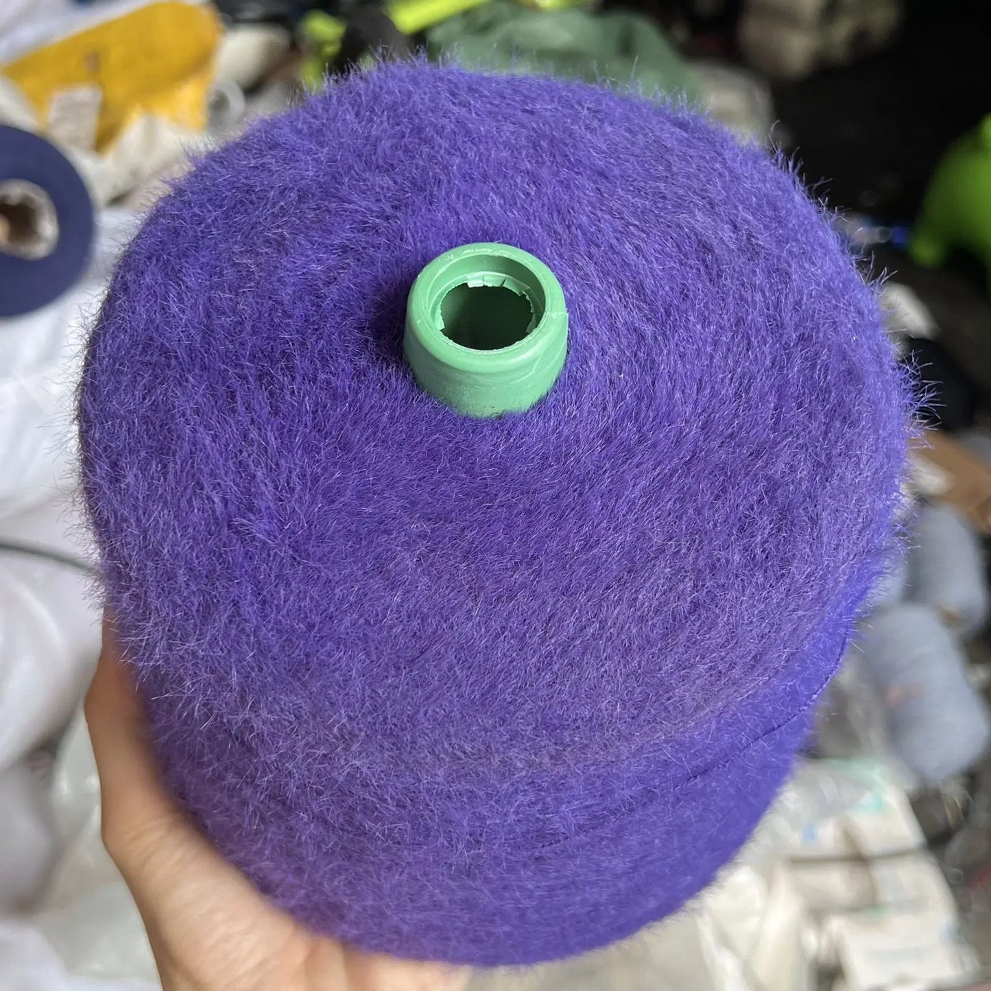 250g Mink Velvet Yarn – Soft Non-Pilling Long & Short Hair Yarn for Shawls, Coats, Scarves & Baby Sweaters