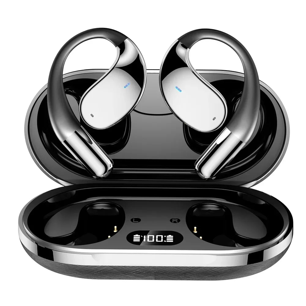 3-in-1 AI Translator Earbuds – Bluetooth 5.3 Smart Wireless Headphones with Real-Time Translation, 144 Languages, Noise Cancelling & Multi-Device Support