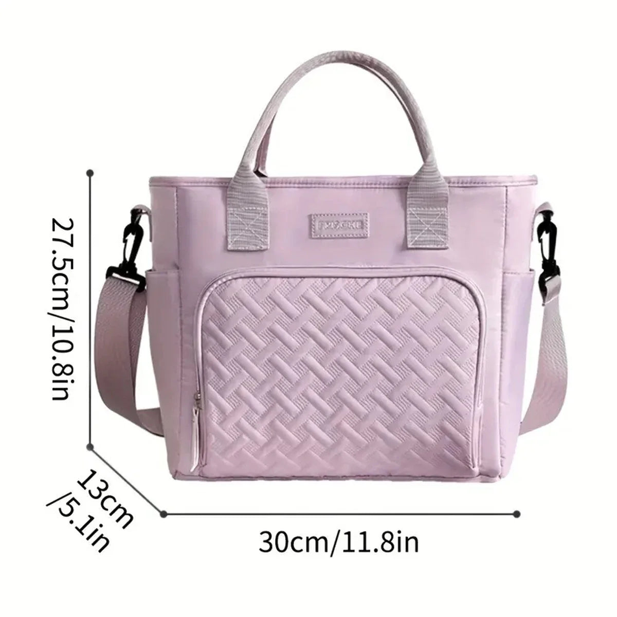 Large Insulated Lunch Bag Cooler β Durable Polyester Lunch Box with Shoulder Strap for Work, School & Picnics