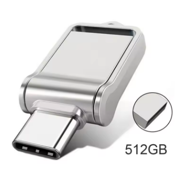 2TB USB Flash Drive — High-Speed Dual-Use Type-C Memory Stick for Mobile & PC (1TB/512GB Options, 2025)