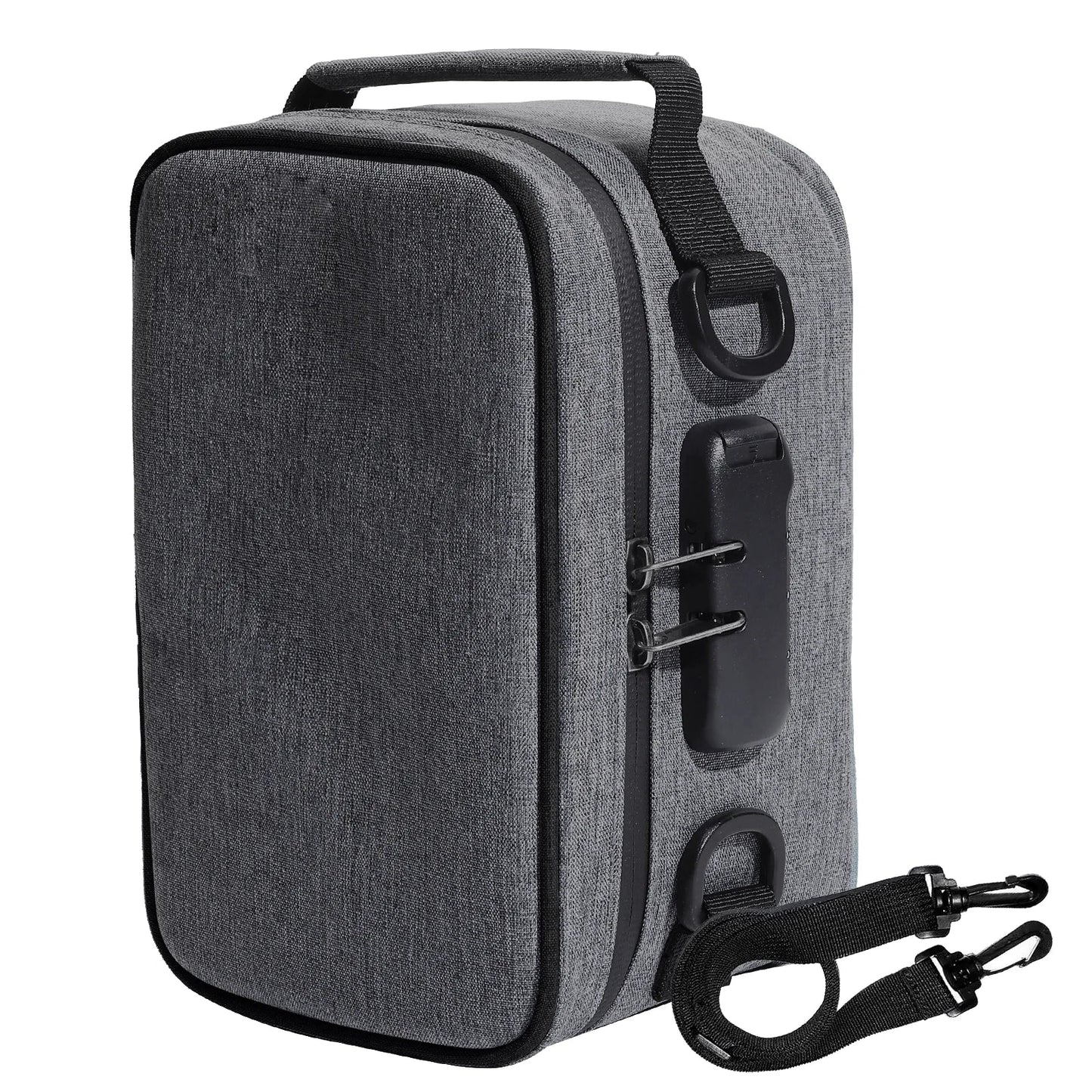 Unisex Smell-Proof Pouch with Combination Lock – Secure Stash Bag for Storage & Travel Gifts