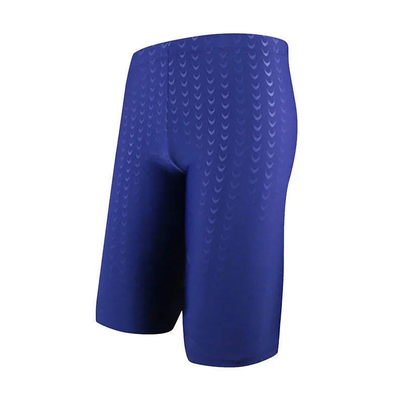 Men’s Swim Shorts - Breathable Training Sports Swimwear, Sharkskin Swimsuit, Quick-Dry Beach Wear, 5-Minute Shorts