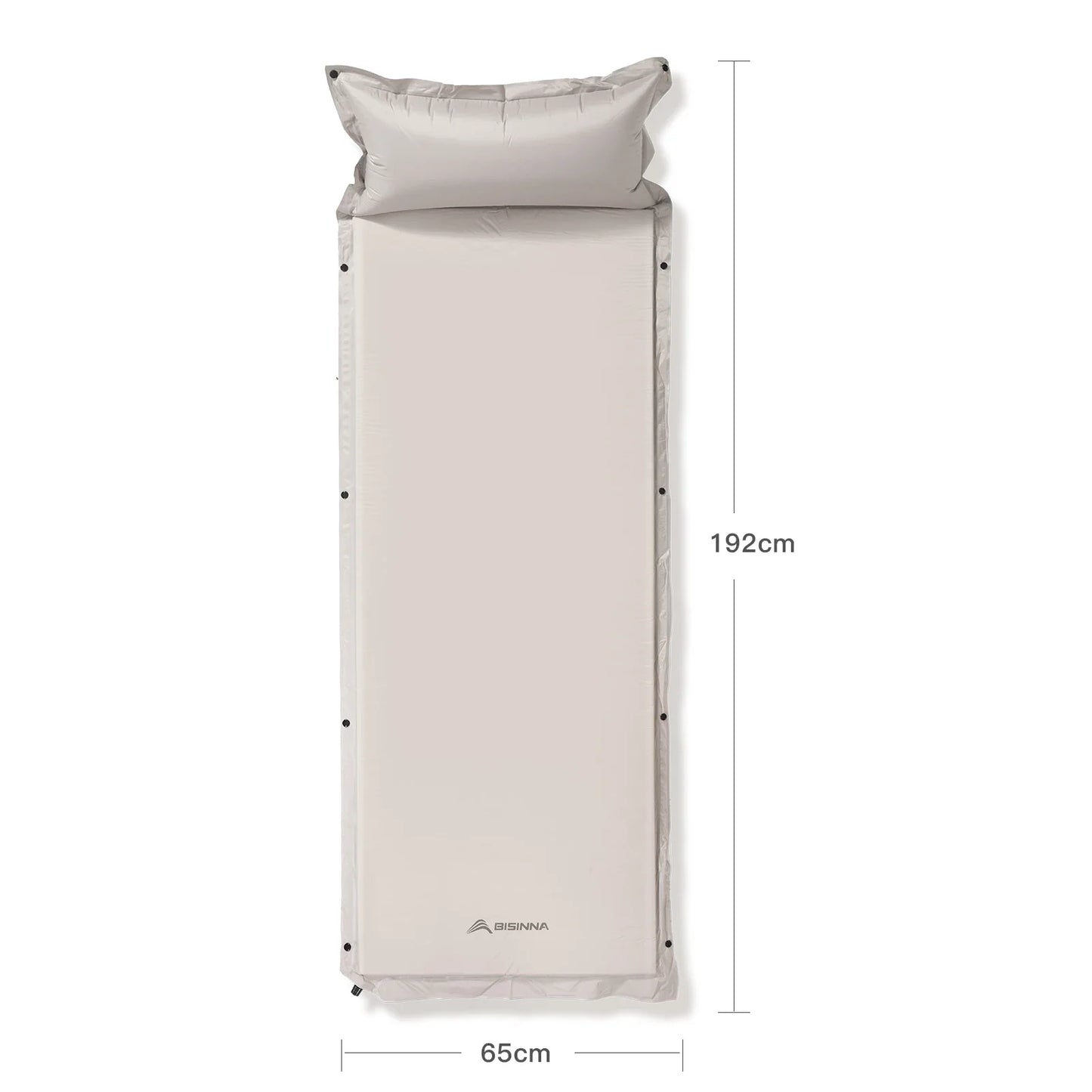 BSWolf Thick Self-Inflating Outdoor Mattress - Spliced Inflatable Camping Mat for Tent Use
