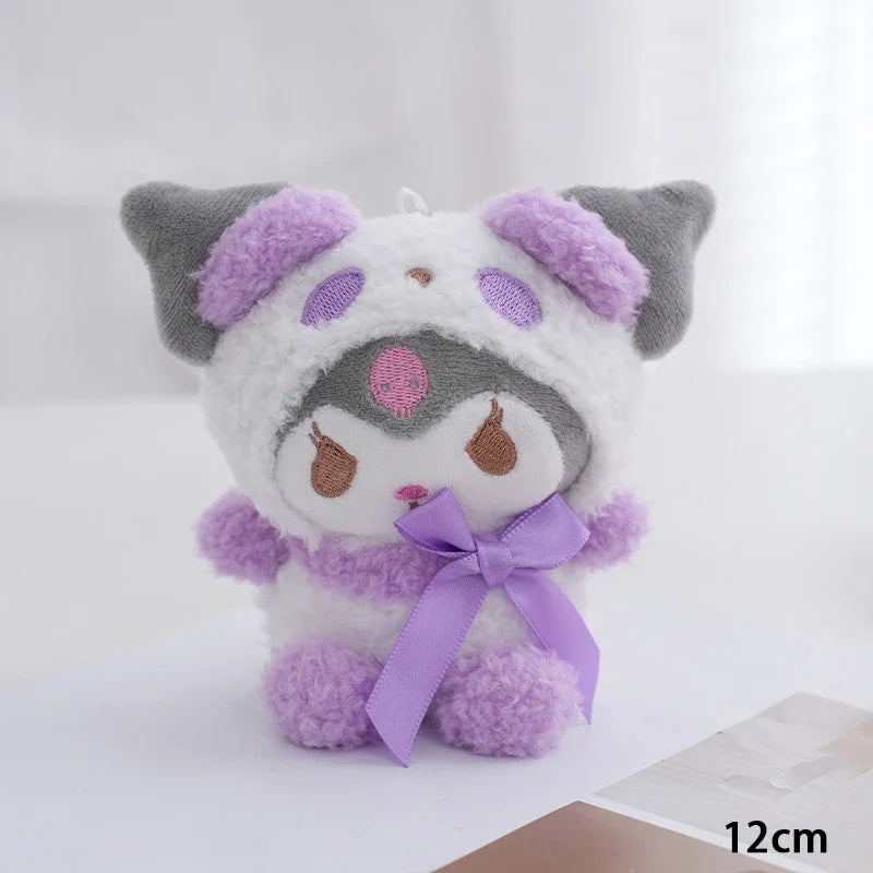 Sanrio Kuromi Plush Flower Bouquet — Soft Plush Doll Gift for Christmas, Valentine's Day, Birthday & Wedding Party