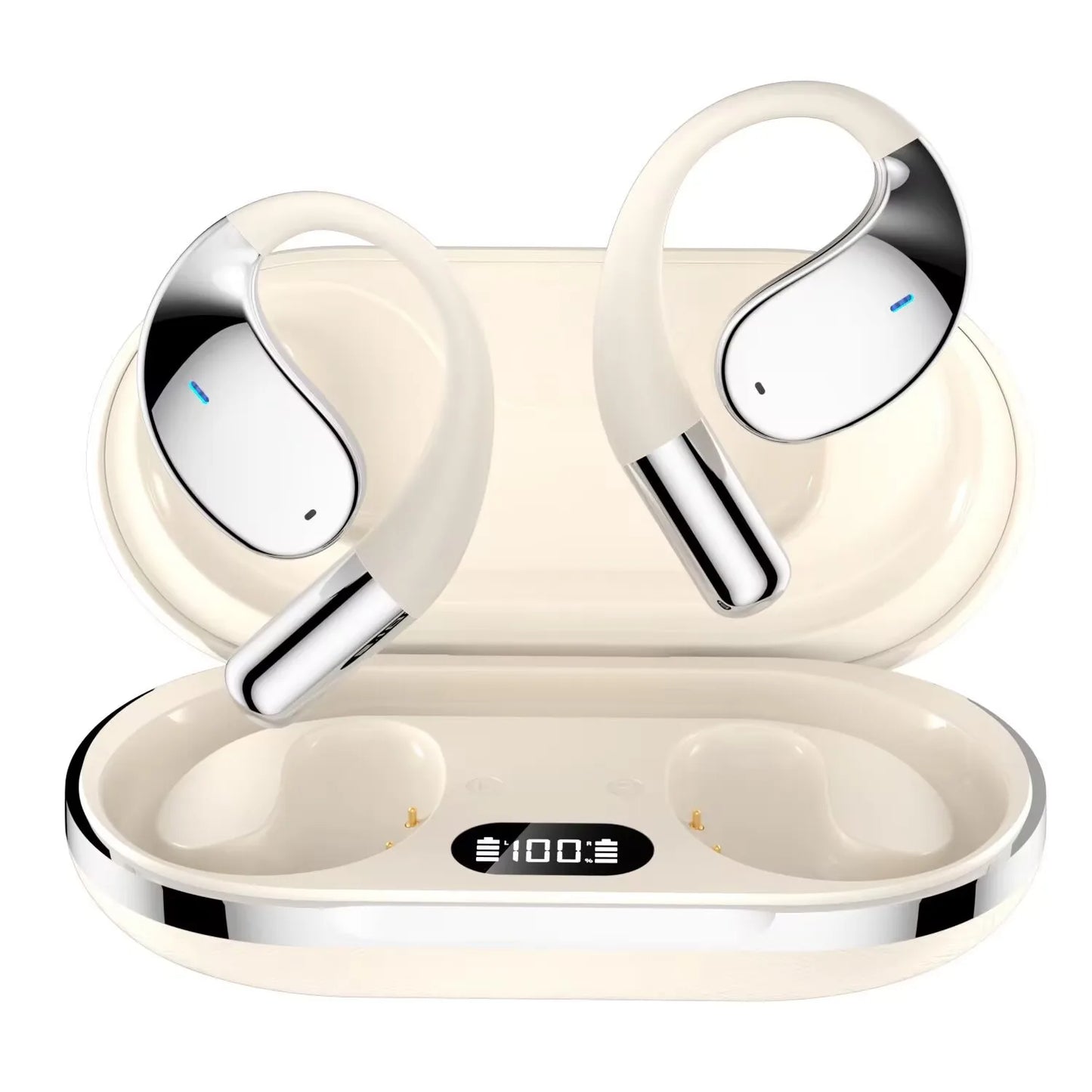 3-in-1 AI Translator Earbuds – Bluetooth 5.3 Noise Cancelling Headset with 144 Languages, Real-Time Smart Voice Translation