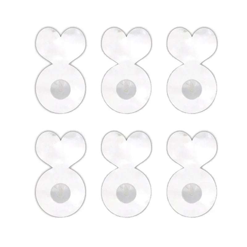 Large Acrylic Earring Backings – Comfortable Ear Lifters Stopper Pads, Practical Secure Earring Support Accessories