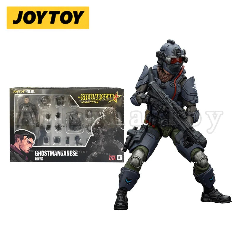JOYTOY 1/18 Dark Source Stellar Scar Assault Team Action Figure – Anime Military Model Collectible