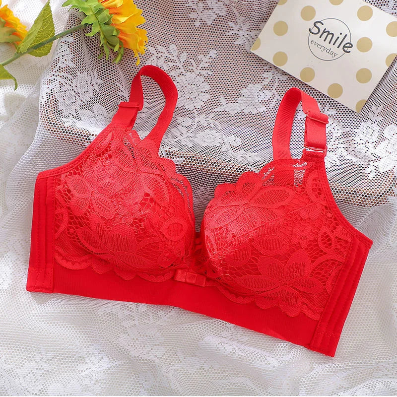 Midnite Star Extra Thick 6cm Gathered Bra β No Steel Ring, Soft and Sexy for Flat Chest or Small Chest