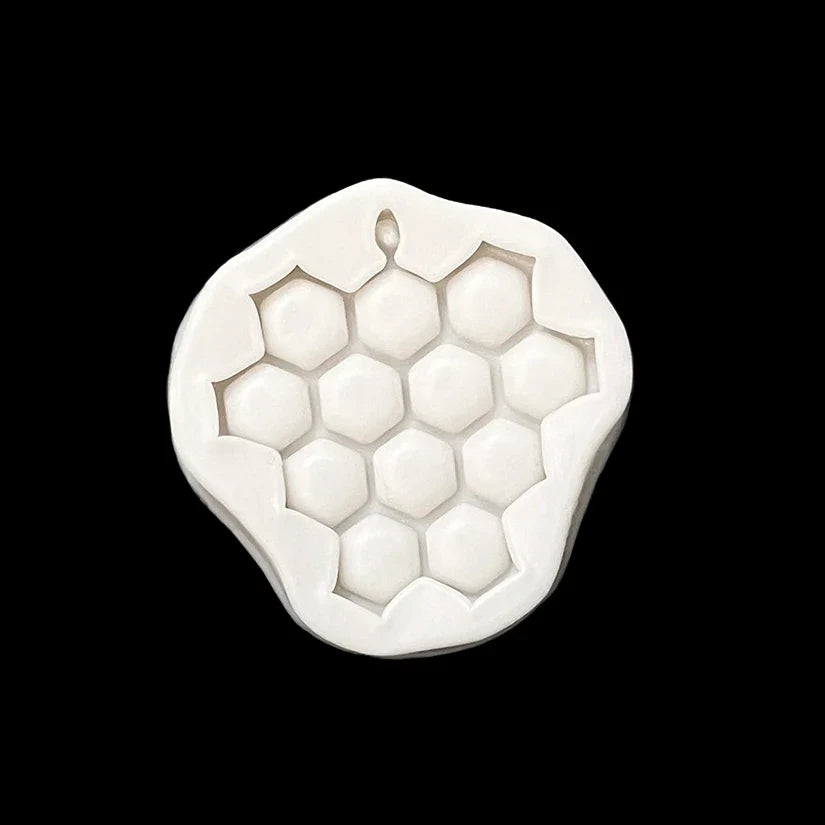 Honeycomb Bee Silicone Mold – Sugarcraft, Chocolate, Fondant & Cake Decorating Baking Tool