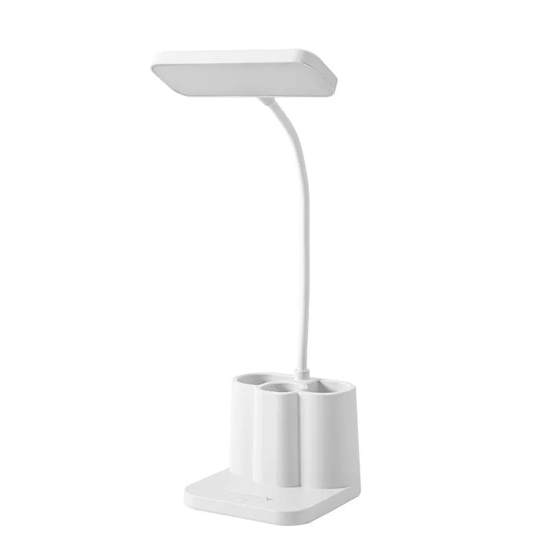 USB Learning Dormitory Bedroom Bedside Reading Night Light - LED Desk Lamp with Eye Protection for College Students, Nightlights