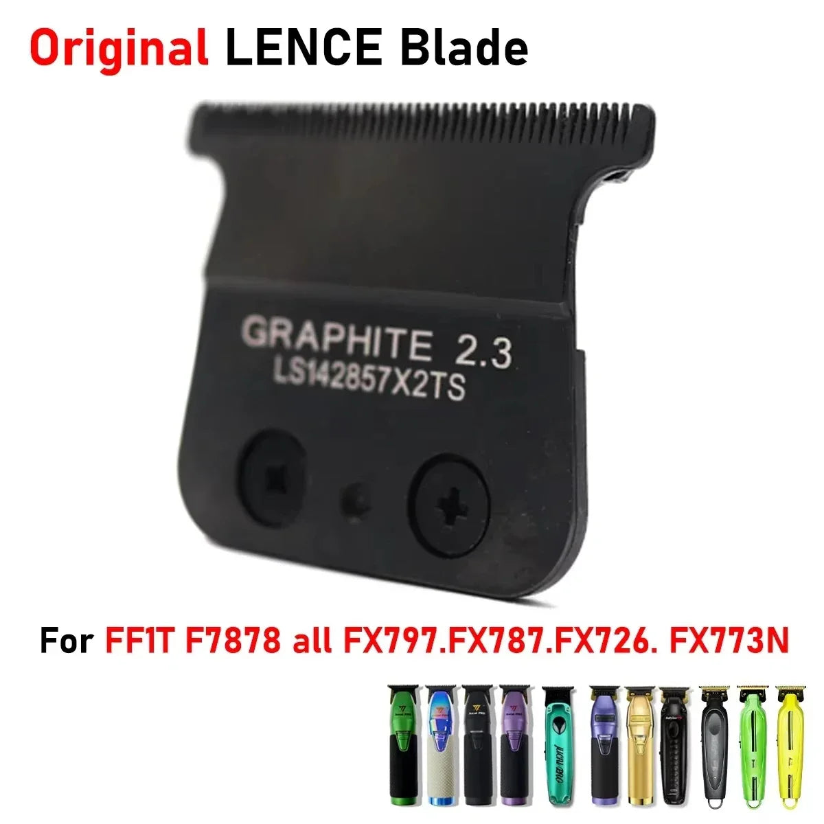 Professional Barber Carbon Steel Knife Head – Replacement DLC Blade for BAB787, 707Z & JUCAI PRO F7878