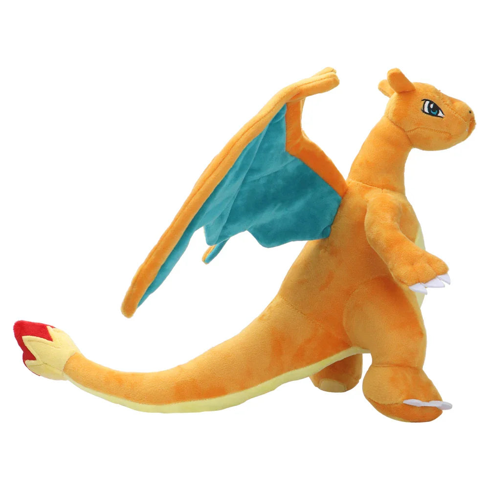 Shiny Charizard Plush Toy – 12-Inch Soft Stuffed Cartoon Collectible Plush for Kids & Gift