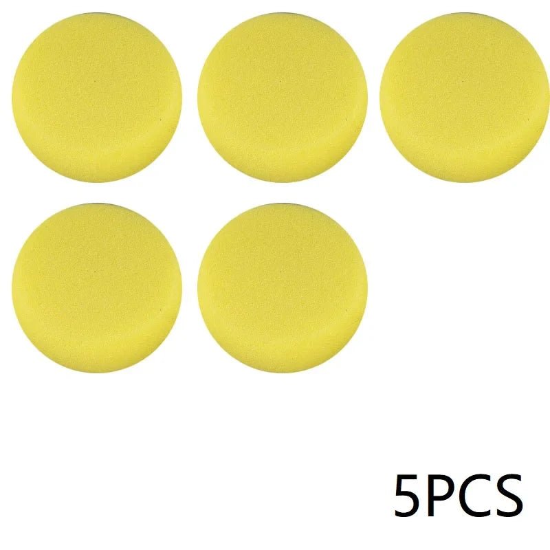 5/10/15 PCS Round Coloring Sponges — Watercolor & Craft Painting Sponge Set for Art Projects