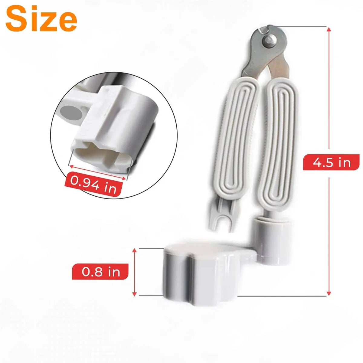 3-in-1 Guitar Repair Tool: String Winder, String Cutter, Bridge Pin Puller - Black Guitar Peg Winder