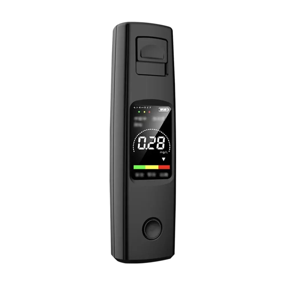 Professional High Sensitivity Breathalyzer - Non-Contact Alcohol Tester with Type-C Charging, Portable Alcoholometer