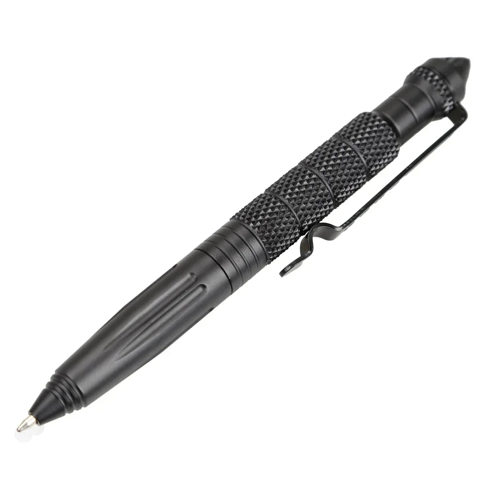 Military Tactical Pen — Multifunction Aluminum Survival & Emergency Glass Breaker