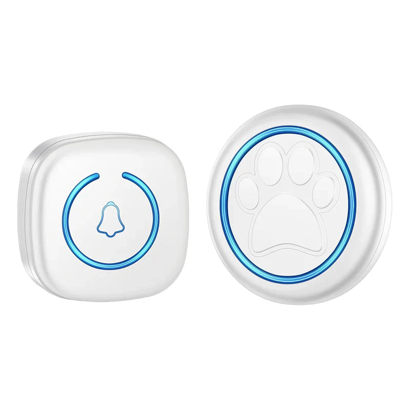 Pet Touch Ringer Bell – 300M/984ft Range, 60 High-Volume Tunes for Cat & Dog Training, Smart Home Doorbell US/EU