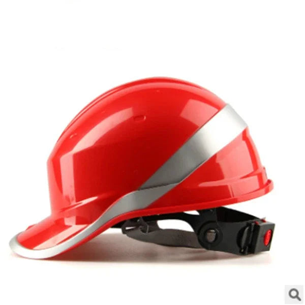 Diamond V High-Vis Reversible Hard Hat – Safety Protection Helmet for Construction