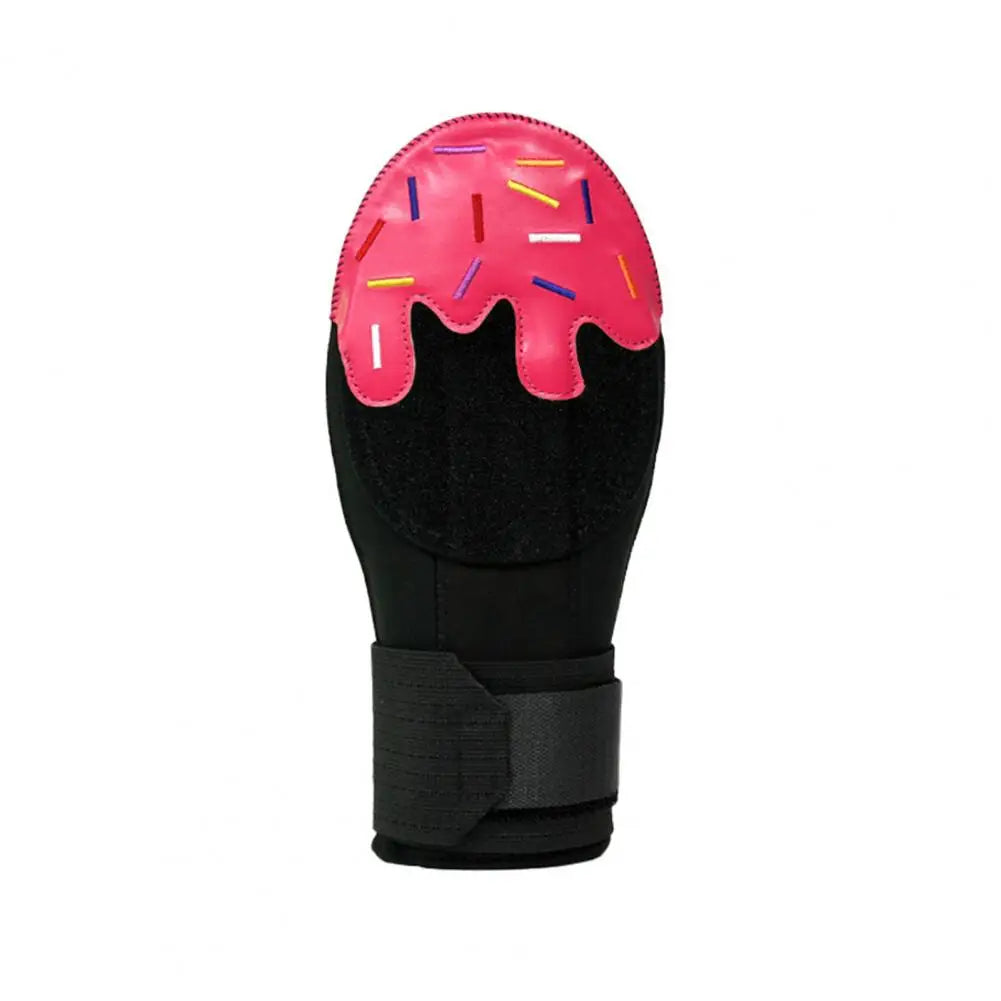 Baseball Sliding Mitt with Adjustable Wrist Compression Strap – Universal Left/Right Hand Glove for Youth & Adults