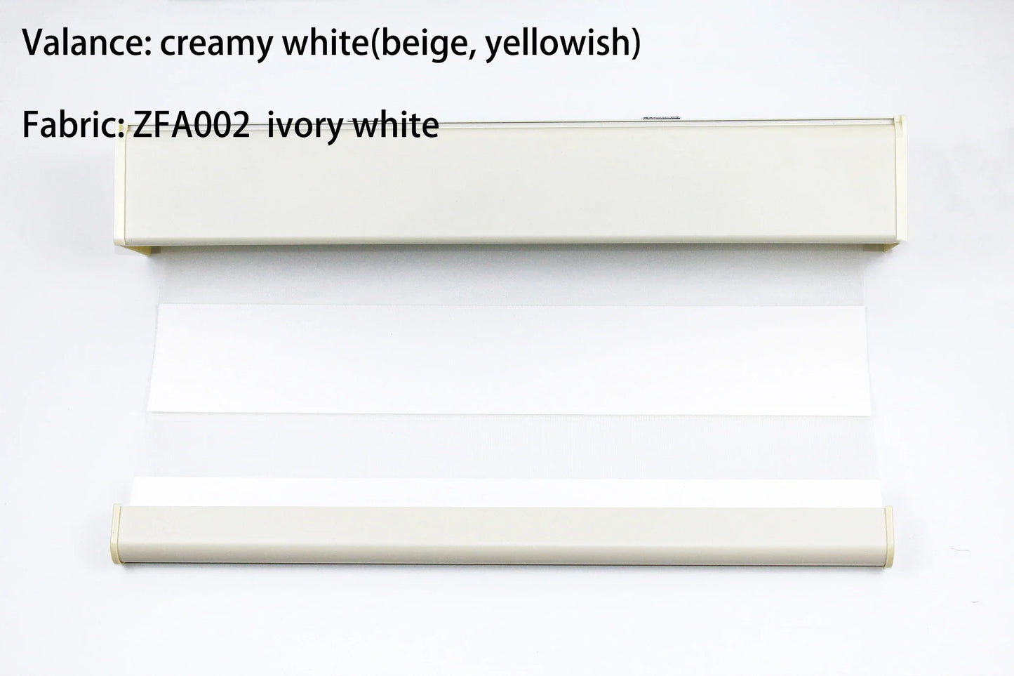 Decopedia Custom Zebra Blinds – Day & Night Blackout Roller Shades with Square Valance for Windows & Sliding Doors