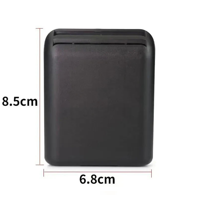 Multifunction Car Organizer - Auto Seat Crevice Storage Box with Card Ticket Bracket Stand, Universal Interior Accessories (6.8x8.5cm)