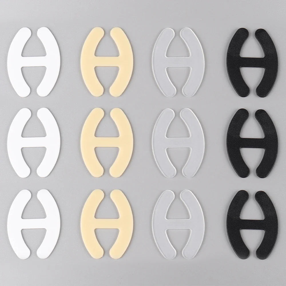 4-Color H-Shaped Anti-Slip Bra Strap Buckles – Cross Strap Underwear Accessories