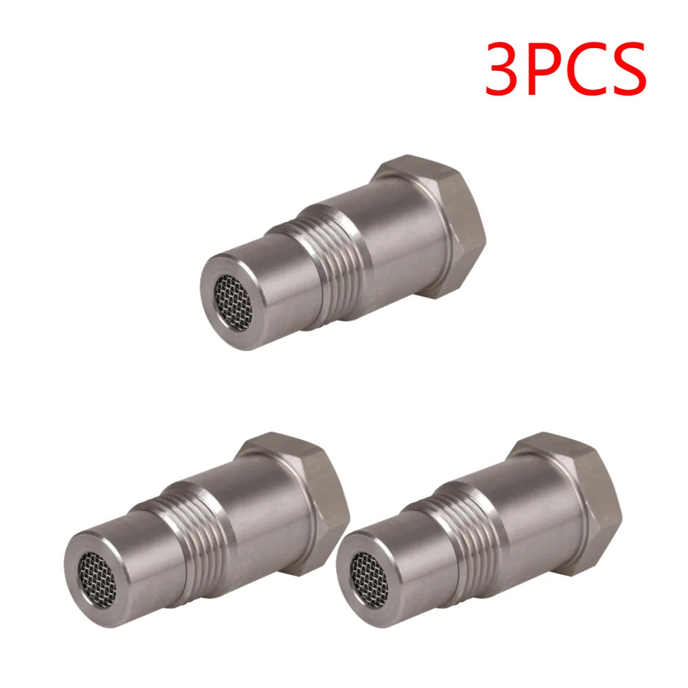 Car CEL Fix Check Engine Light Eliminator - O2 Sensor Protective Shell Plug Adapter with Mini Catalyst M18 x 1.5 (1-5PCS)