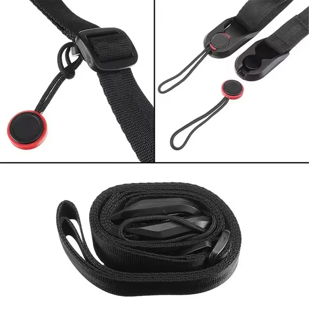 Universal Adjustable SLR Camera Shoulder Strap – Dual Camera Connection Straps for Sony, Canon, Nikon, Fuji & Panasonic DSLR Cameras