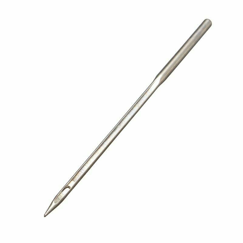 5/10 Pcs Leather Sewing Awl Needles Tool Set – Crochet Bent Hook Needles for Canvas Shoes Repair and DIY Craft Making