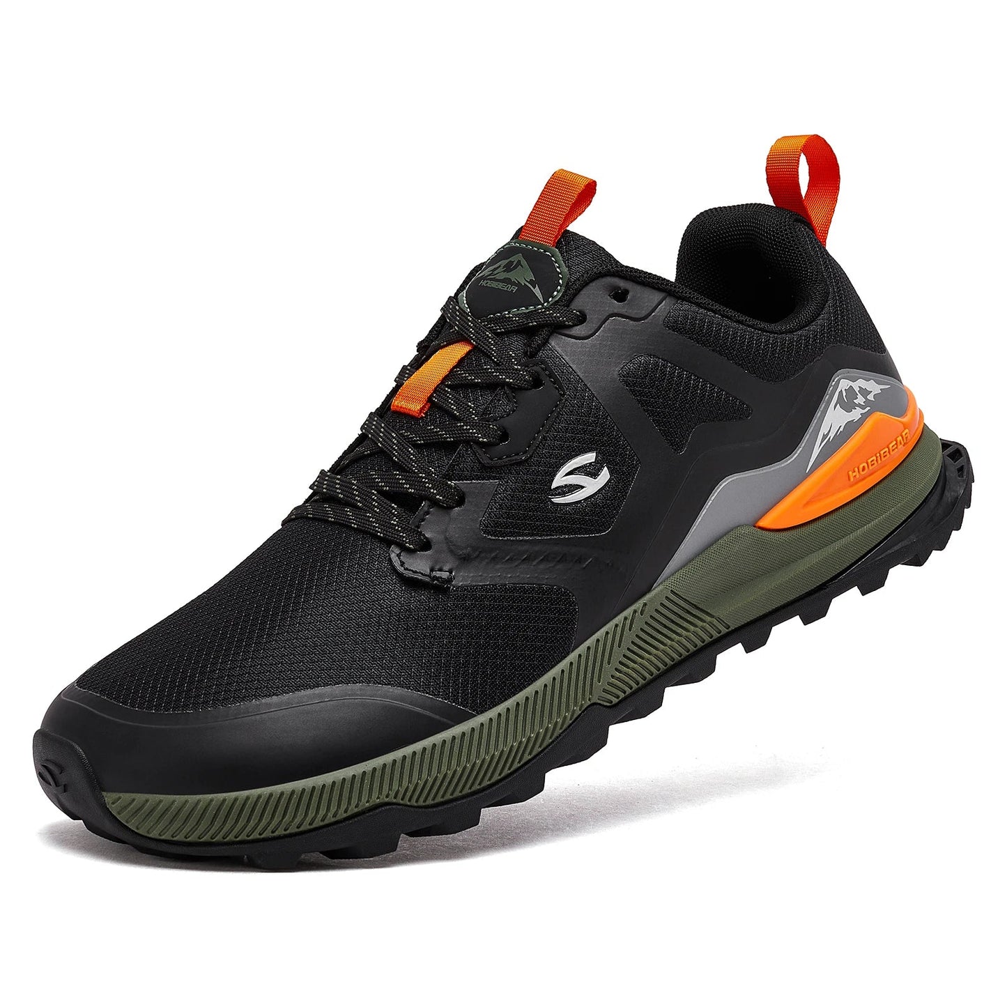 HOBIBEAR Unisex Hiking Shoes | Trail Running Outdoor Sneakers for Men & Women, Non-Slip Lace-Up Walking Shoes