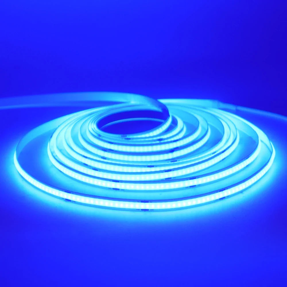 DC 5V USB COB LED Strip Light – Flexible 3mm/5mm/8mm Ribbon Rope in Multiple Colors for TV Backlight & Home Decor