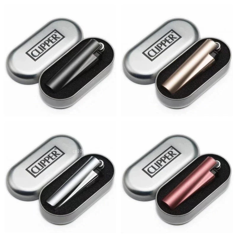 Original Metal Jet Butane Lighter — Windproof Turbo Gas Lighter, Portable Smoking Accessory Gadget for Men